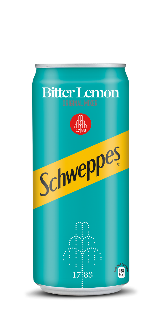 Schweppes Bitter Lemon Can