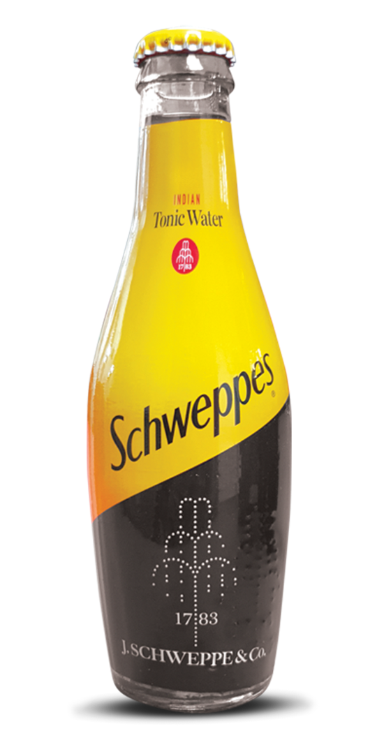 Schweppes Tonic Water Glass